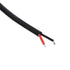GloboStar® 70749 Καλώδιο Τροφοδοσίας DC 2 Μέτρων από Jack Male 2.1x5.5mm σε 2 x 0.3mm Ατερμάτιστο Καλώδιο Μ200 x Π1.1cm Μαύρο - ledmania.gr