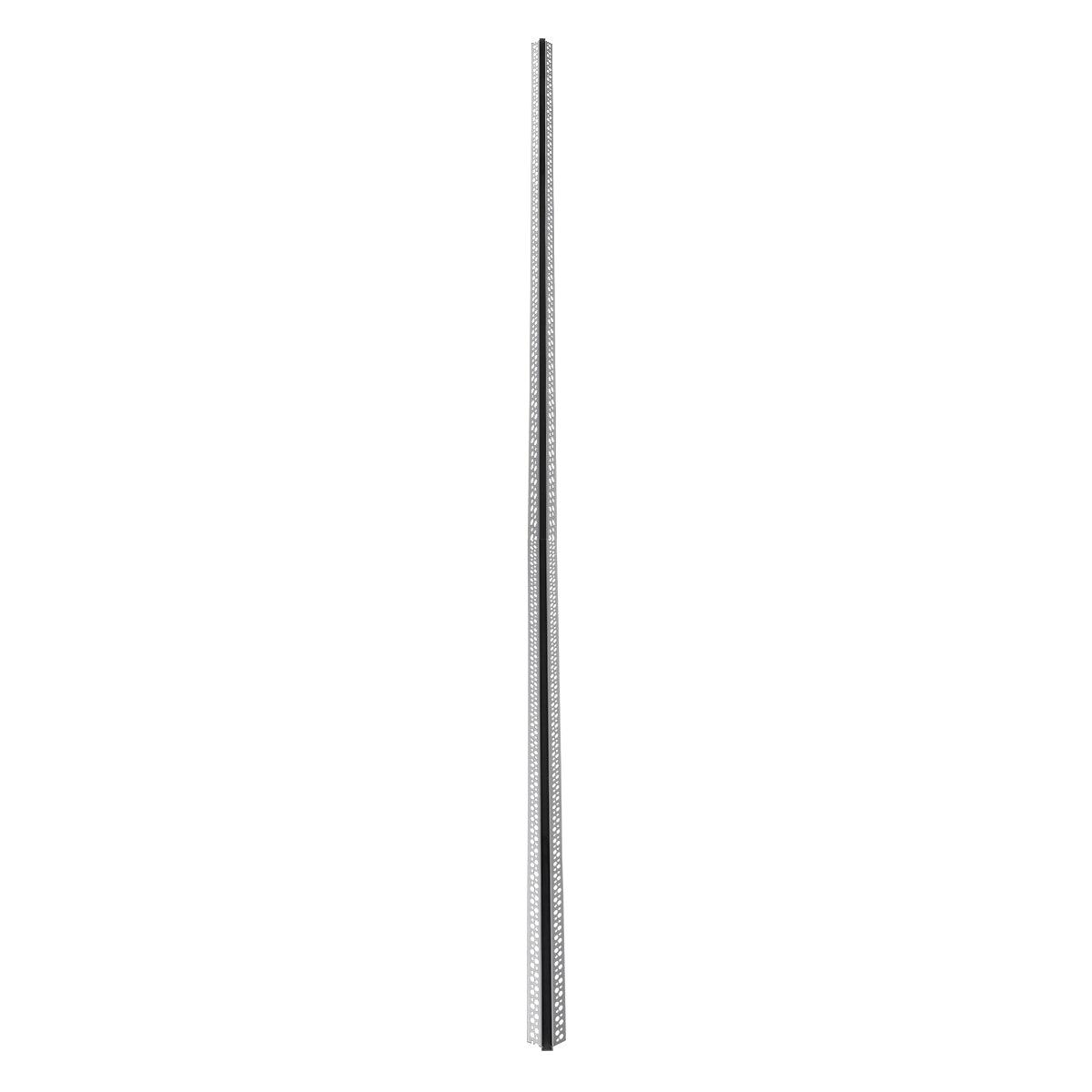 GloboStar® 70837-3M Χωνευτό Γωνιακό για Γυψοσανίδα - Trimless Προφίλ Αλουμινίου Ανοδιωμένο με Μαύρο Οπάλ Κάλυμμα για 1 Σειρά Ταινίας LED Πατητό - Press On Πακέτο 5 Τεμάχια των 3 Μέτρων - ledmania.gr
