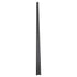 GloboStar® 70843-3M Προφίλ Αλουμινίου για Σκαλοπάτια Μαύρο με Μαύρο Οπάλ Κάλυμμα Up / Down για 2 Σειρές Ταινίας LED Πατητό - Press On με Αντιολισθητικό Ελαστικό Σιλικόνης 3 Μέτρα - ledmania.gr