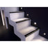 GloboStar® 70843-3M Προφίλ Αλουμινίου για Σκαλοπάτια Μαύρο με Μαύρο Οπάλ Κάλυμμα Up / Down για 2 Σειρές Ταινίας LED Πατητό - Press On με Αντιολισθητικό Ελαστικό Σιλικόνης 3 Μέτρα - ledmania.gr