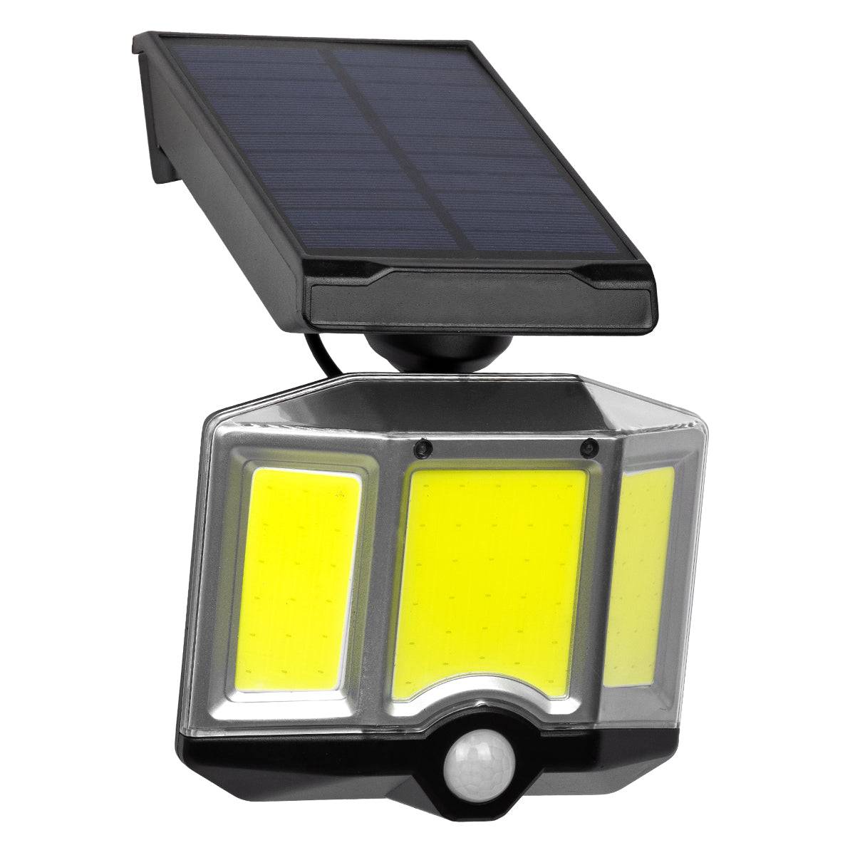 GloboStar® 71482 Αυτόνομος Ηλιακός Προβολέας LED COB 20W 1500lm με Ενσωματωμένη Μπαταρία 2400mAh - Φωτοβολταϊκό Πάνελ με Αισθητήρα Ημέρας-Νύχτας - PIR Αισθητήρα Κίνησης και Ασύρματο Χειριστήριο IR Αδιάβροχο IP65 Ψυχρό Λευκό 6000K - ledmania.gr