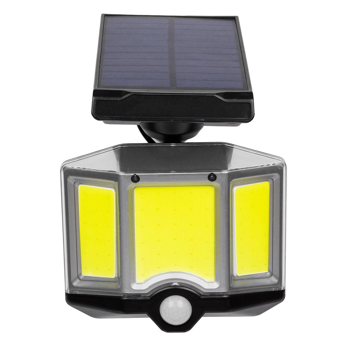 GloboStar® 71482 Αυτόνομος Ηλιακός Προβολέας LED COB 20W 1500lm με Ενσωματωμένη Μπαταρία 2400mAh - Φωτοβολταϊκό Πάνελ με Αισθητήρα Ημέρας-Νύχτας - PIR Αισθητήρα Κίνησης και Ασύρματο Χειριστήριο IR Αδιάβροχο IP65 Ψυχρό Λευκό 6000K - ledmania.gr