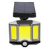 GloboStar® 71482 Αυτόνομος Ηλιακός Προβολέας LED COB 20W 1500lm με Ενσωματωμένη Μπαταρία 2400mAh - Φωτοβολταϊκό Πάνελ με Αισθητήρα Ημέρας-Νύχτας - PIR Αισθητήρα Κίνησης και Ασύρματο Χειριστήριο IR Αδιάβροχο IP65 Ψυχρό Λευκό 6000K - ledmania.gr