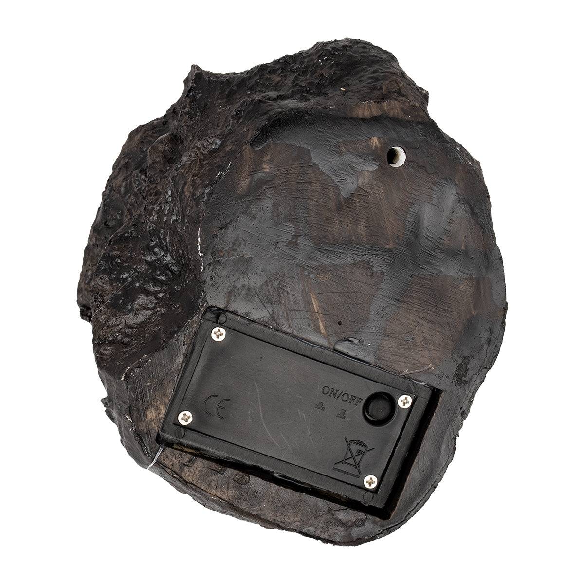 GloboStar® 71484 Αυτόνομο Ηλιακό Φωτιστικό LED SMD 1W 100lm με Ενσωματωμένη Μπαταρία 600mAh - Φωτοβολταϊκό Πάνελ με Αισθητήρα Ημέρας-Νύχτας Αδιάβροχο IP65 Διακοσμητική Πέτρα - Βράχος Κήπου Ψυχρό Λευκό 6000K - ledmania.gr