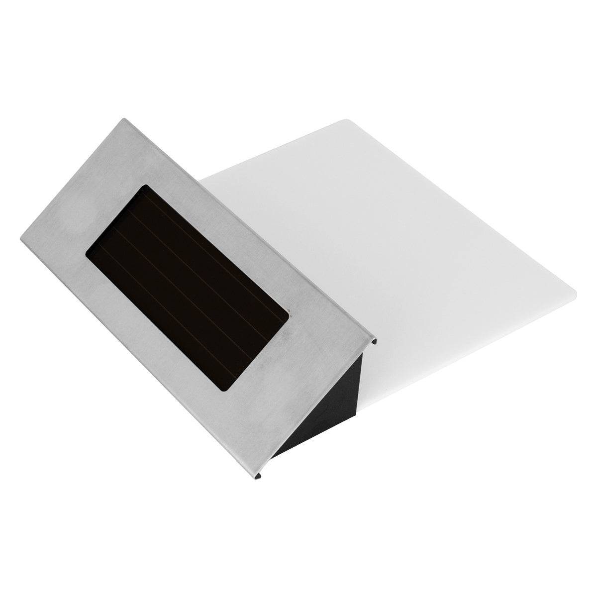 GloboStar® 71485 Αυτόνομο Ηλιακό Φωτιστικό LED SMD 1W 100lm με Ενσωματωμένη Μπαταρία 600mAh - Φωτοβολταϊκό Πάνελ με Αισθητήρα Ημέρας-Νύχτας για Αρίθμηση Διεύθυνσης Δρόμου Αδιάβροχο IP65 Ψυχρό Λευκό 6000K - ledmania.gr