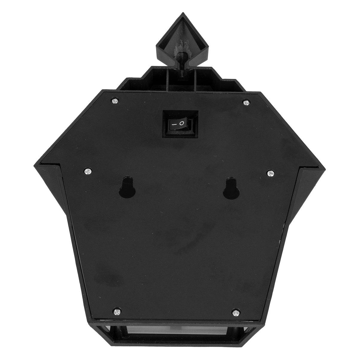 GloboStar® 71494 Αυτόνομο Ηλιακό Φωτιστικό Τοίχου Μαύρο LED SMD 1W 40lm με Ενσωματωμένη Μπαταρία 600mAh - Φωτοβολταϊκό Πάνελ με Αισθητήρα Ημέρας-Νύχτας IP65 Ψυχρό Λευκό 6000K - ledmania.gr