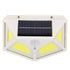 GloboStar® 71497 Αυτόνομο Ηλιακό Φωτιστικό LED COB 10W 1000lm με Ενσωματωμένη Μπαταρία 1200mAh - Φωτοβολταϊκό Πάνελ με Αισθητήρα Ημέρας-Νύχτας και PIR Αισθητήρα Κίνησης Αδιάβροχο IP65 Ψυχρό Λευκό 6000K - ledmania.gr