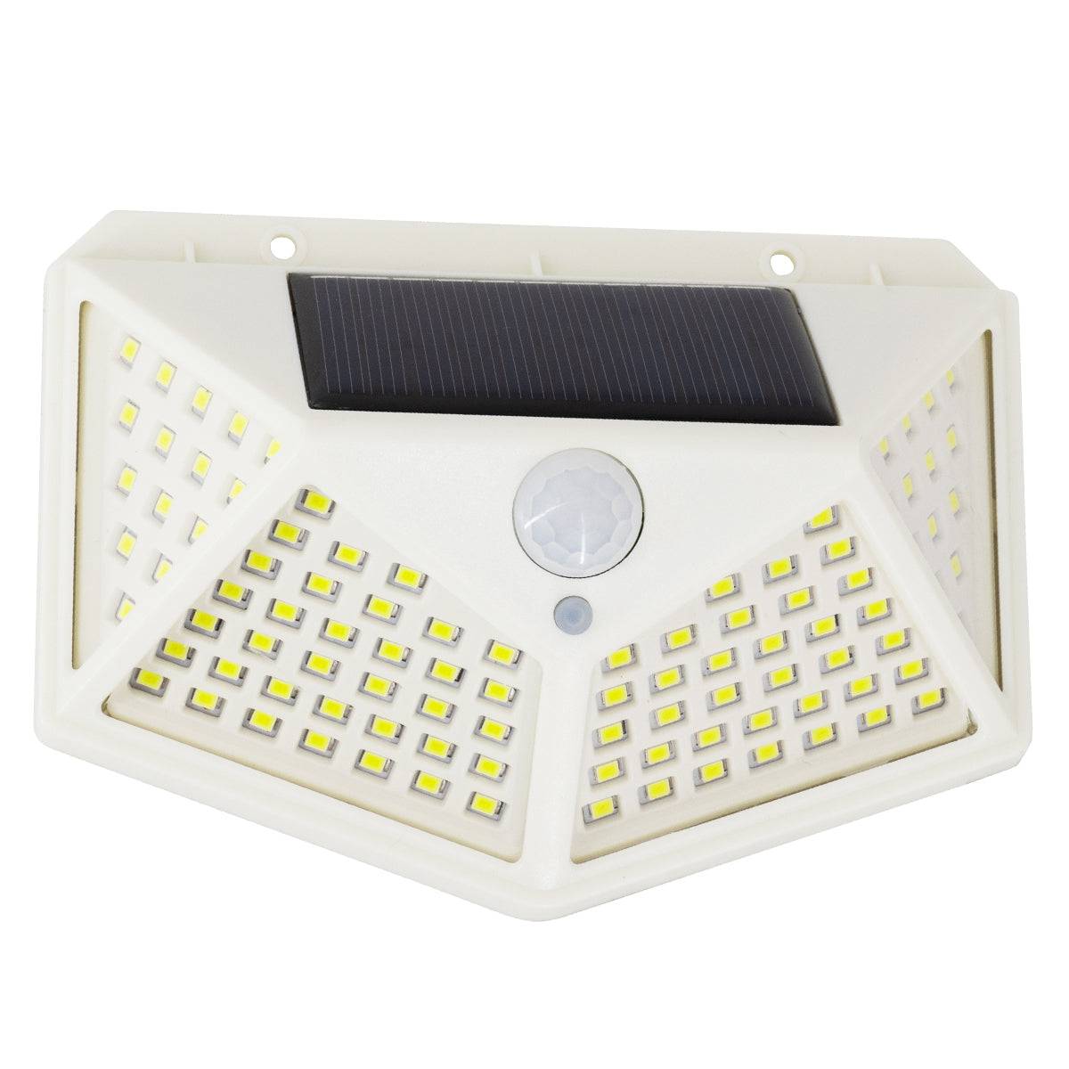 GloboStar® 71498 Αυτόνομο Ηλιακό Φωτιστικό LED SMD 10W 1000lm με Ενσωματωμένη Μπαταρία 1200mAh - Φωτοβολταϊκό Πάνελ με Αισθητήρα Ημέρας-Νύχτας και PIR Αισθητήρα Κίνησης Αδιάβροχο IP65 Ψυχρό Λευκό 6000K - ledmania.gr