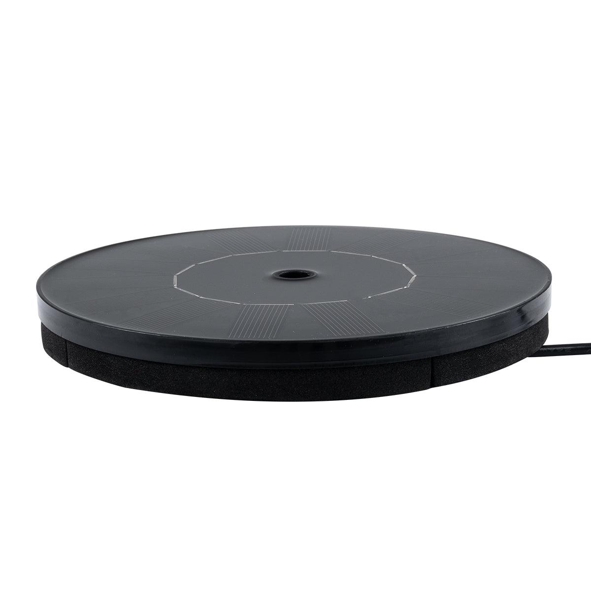 GloboStar® 71530 Ηλιακό Αυτόνομο Φωτοβολταϊκό Διακοσμητικό Συντριβάνι με Μέγιστο Ύψος Νερού 30-60cm - 4 Διαφορετικά Μπέκ Ψεκασμού Αδιάβροχο IP68 Φ16 x Υ7.5cm - ledmania.gr