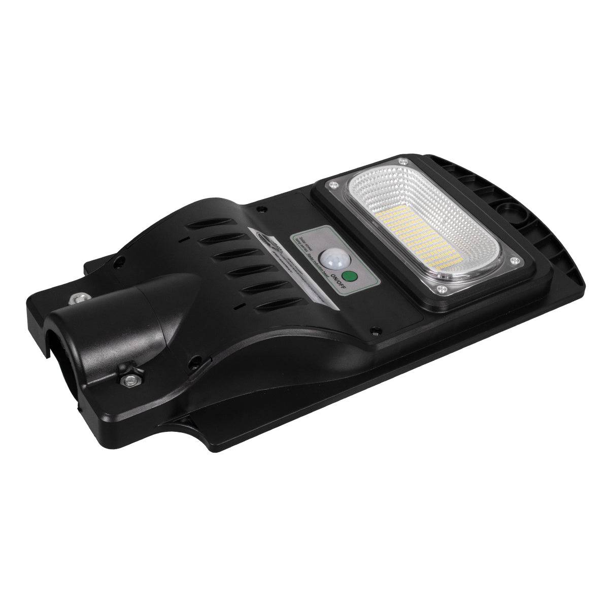 GloboStar® 71550 Αυτόνομο Ηλιακό Φωτιστικό Δρόμου Street Light LED SMD 50W 4000lm με Ενσωματωμένη Μπαταρία Li-ion 4500mAh - Φωτοβολταϊκό Πάνελ με Αισθητήρα Ημέρας-Νύχτας PIR Αισθητήρα Κίνησης και Ασύρματο Χειριστήριο Αδιάβροχο IP65 Ψυχρό Λευκό 6000K - ledmania.gr