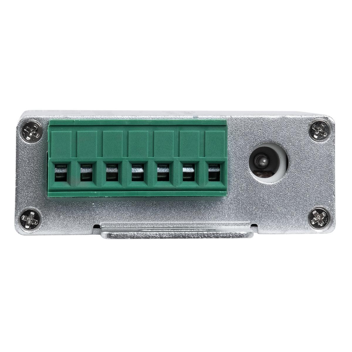 GloboStar® 73395 High Speed LED Amplifier 5 Channels - Ενισχυτής Σήματος Υψηλών Ταχυτήτων LED 5 Καναλιών DC 12-24V RGBW+WW Max 360W Μ10.5 x Π6.3 x Υ2.3cm - ledmania.gr