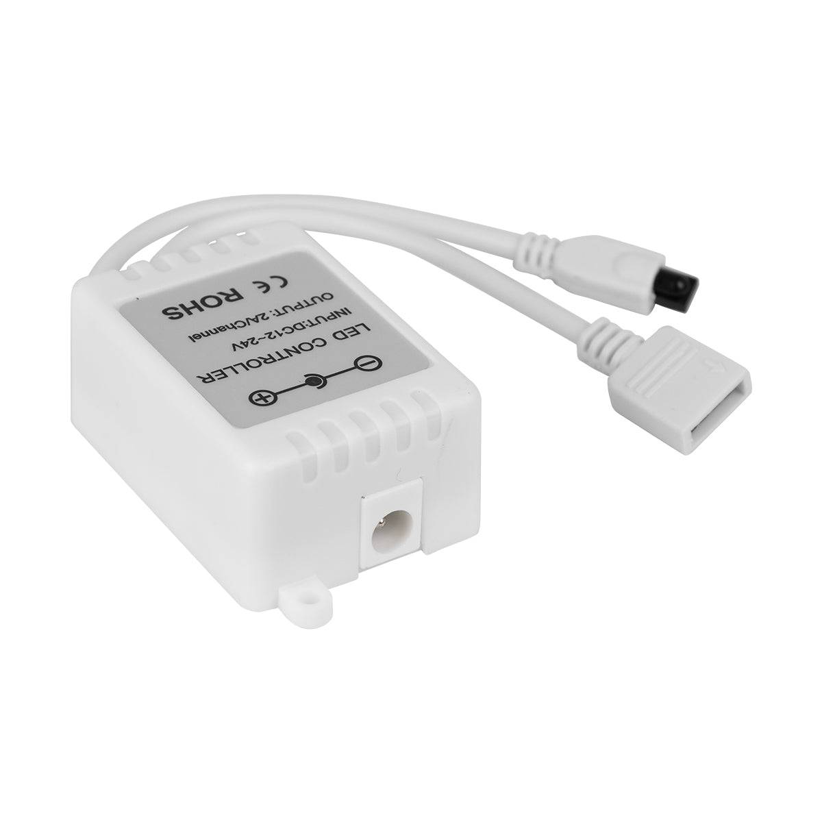 GloboStar® 73403 Ασύρματος LED RGB Controller με Χειριστήριο IR DC 12-24V Max 144W - ledmania.gr
