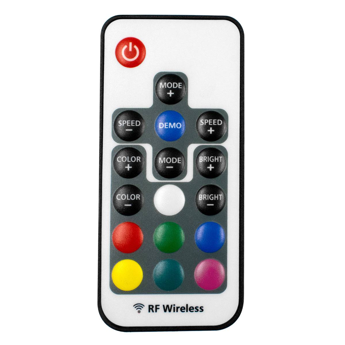 GloboStar® 73420 Ασύρματος LED Controller RGB με Χειριστήριο RF 2.4Ghz DC 5-24V Max 288W - ledmania.gr