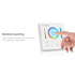 GloboStar® 73425 Mi-Light B0 LED RGBW+WW+CCT Smart Ασύρματο Χειριστήριο Αφής 2.4G RF Φορητό/Τοίχου με Μπαταρία για όλα τα Mi-Light Controller Box - ledmania.gr