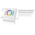 GloboStar® 73425 Mi-Light B0 LED RGBW+WW+CCT Smart Ασύρματο Χειριστήριο Αφής 2.4G RF Φορητό/Τοίχου με Μπαταρία για όλα τα Mi-Light Controller Box - ledmania.gr