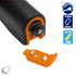 Mini Φορητός Φακός PEN COB LED Πορτοκαλί Χρώμα GloboStar 07011 - ledmania.gr