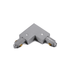 # ΓΩΝΙΑ 90° 2 ΚΑΛΩΔΙΩΝ ΓΚΡΙ - ledmania.gr