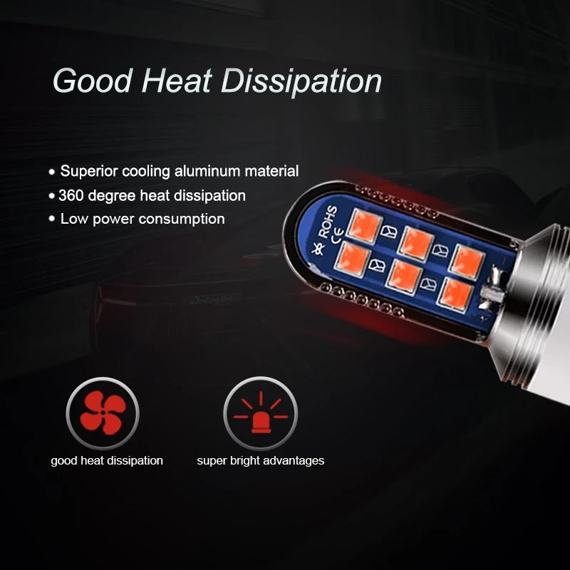 HB4-9006 Λαμπτήρες LED 3030 12SMD 2300LM Super Bright H8 LED Αυτοκινήτου-Φώτα ομίχλης-Ψυχρο Λευκο 1 τεμ. - ledmania.gr