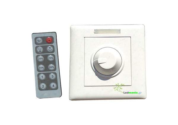 Ασυρματος Dimmer 12Key Steady Current 12v-7000mA - ledmania.gr