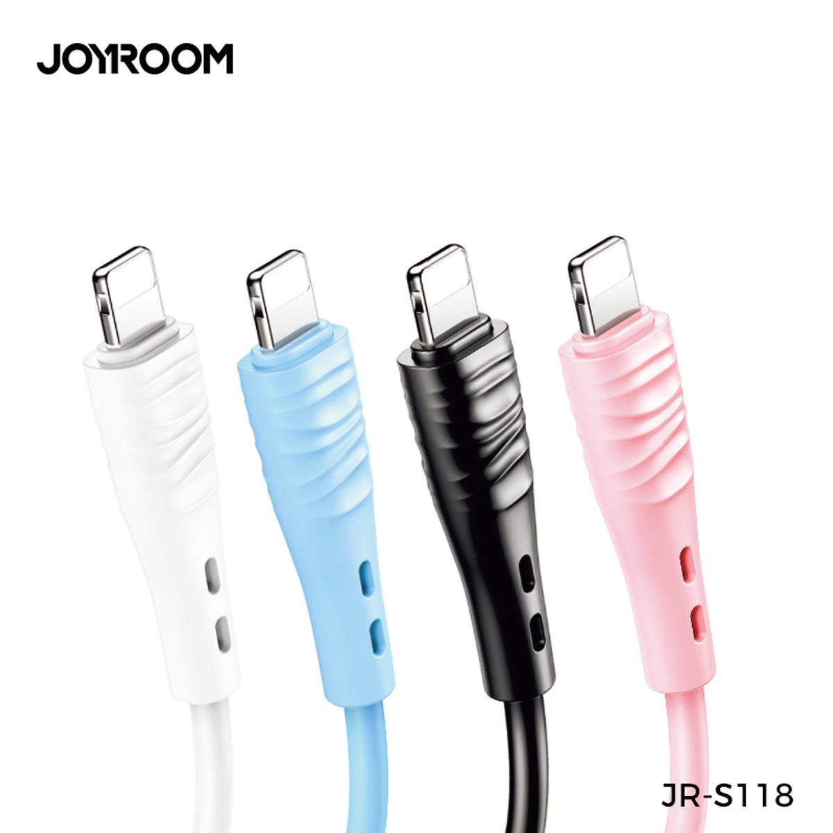 GloboStar® 87006 JOYROOM Originals JR-S118 Καλώδιο Φόρτισης Fast Charging Data iPhone 1M από Regular USB 2.0 σε 8 Pin Lightning Μπλε - ledmania.gr