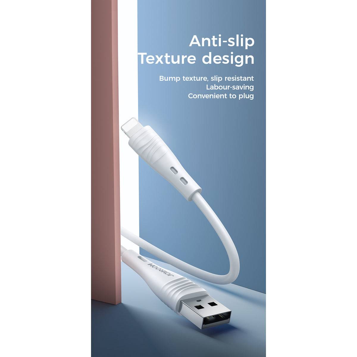 GloboStar® 87006 JOYROOM Originals JR-S118 Καλώδιο Φόρτισης Fast Charging Data iPhone 1M από Regular USB 2.0 σε 8 Pin Lightning Μπλε - ledmania.gr