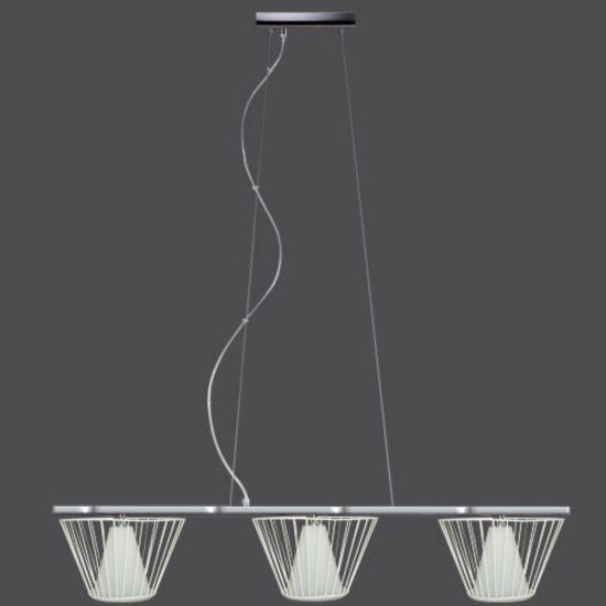 #  ΚΡΕΜΑΣΤΟ 3Χ40W G9 ΛΕΥΚΟ - ledmania.gr