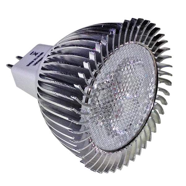 Mr16 12vDc-Led Spotlight Epistar 3*1w Υψηλης Ισχυος  60°-Κιτρινο-240lm - ledmania.gr