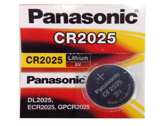 Γνήσια PANASONIC CR2025 Μπαταρία κυψέλης για ψηφιακή κάμερα βιντεοκάμερα αριθμομηχανή 3V Λιθιου - ledmania.gr