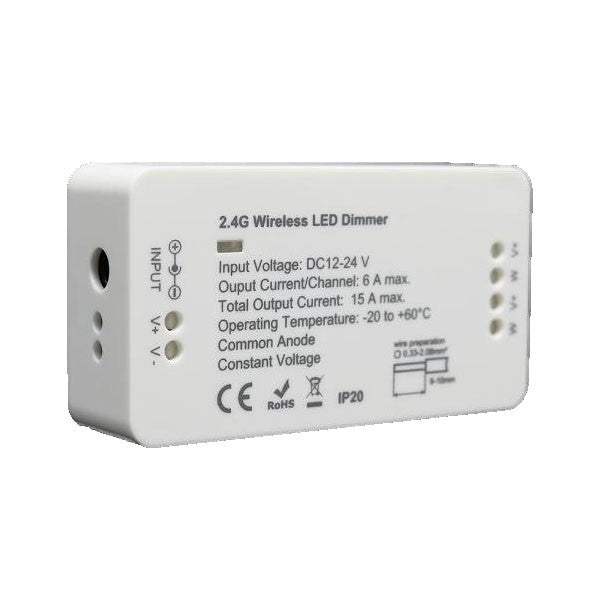 Δέκτης Dimming 12-24V DC για Προιόντα και ταινίες Led-rec-atn-206 - ledmania.gr