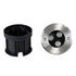 GloboStar® UNDERGROUND-FANI S-90981 Χωνευτό Φωτιστικό Σποτ Δαπέδου LED 12W 1020lm 60° DC 24V Αδιάβροχο IP68 Φ10 x Υ7.5cm RGBW DMX512 - Ανοξείδωτο Ατσάλι - 3 Years Warranty - ledmania.gr