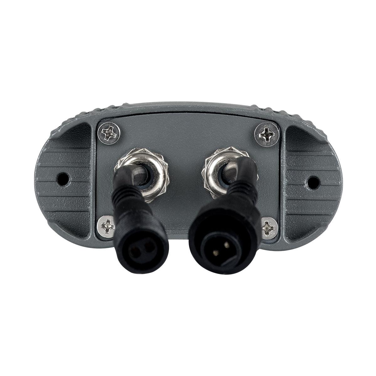 GloboStar® TREELIGHT-ZINA S-90998 Κυρτή Μπάρα Φωτισμού Wall Washer Ειδική για Φυτά - Δέντρα LED 3W 300lm 30° DC 24V Αδιάβροχο IP65 Μ9 x Π6.5 x Υ4cm Κόκκινο - Γκρι Ανθρακί - 3 Years Warranty - ledmania.gr
