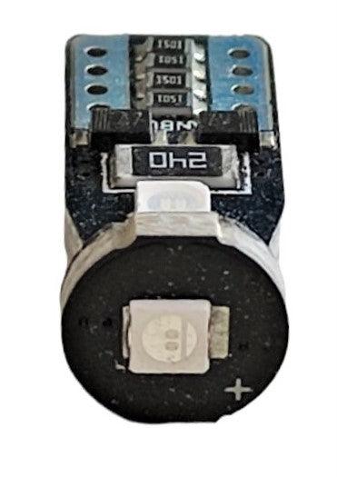 T10 W5W canbus led αυτοκινήτου 300lm-3030 Chip 3SMD -12vDc Μπλε-360°-τεμ.1 - ledmania.gr