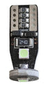 T10 W5W canbus led αυτοκινήτου 300lm-3030 Chip 3SMD -12vDc Μπλέ του Πάγου-360°-τεμ.1 - ledmania.gr