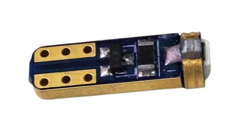 T5 Canbus Led Αυτοκινήτου-1 smd 3030-10-15V DC-100lm-Ψυχρο Λευκο-1τεμ - ledmania.gr