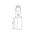 ^GU10 WALL LUMINAIRE 230V AC MATT WHITE IP54 MAX.2X35W - ledmania.gr