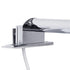 GloboStar® ELSA 60406 Μοντέρνο Φωτιστικό Τοίχου - Απλίκα Καθρέπτη Μπάνιου - Πίνακα 1 x G9 360° AC 220-240V IP44 Μ3.5 x Π13.5 x Υ20cm - Χρώμιο Νίκελ - ledmania.gr