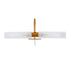 GloboStar® FLORA 60415 Μοντέρνο Φωτιστικό Τοίχου - Απλίκα Καθρέπτη Μπάνιου - Πίνακα 2 x G9 270° AC 220-240V IP44 Μ31 x Π13 x Υ12cm - Χάλκινο - ledmania.gr