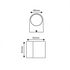 ^GU10 WALL LUMINAIRE 230V AC DARK GREY IP54 MAX.35W - ledmania.gr