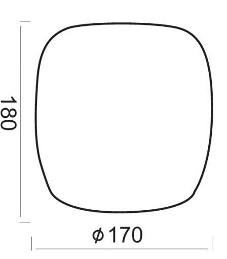 ΓΥΑΛΙ ΧΑΛΚΙΝΟ Φ17 x H18 cm E27-ΣΥΣΚΕΥΑΣΙΑ 4 ΤΕΜΑΧΙΩΝ - ledmania.gr