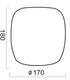 ΓΥΑΛΙ ΧΑΛΚΙΝΟ Φ17 x H18 cm E27-ΣΥΣΚΕΥΑΣΙΑ 4 ΤΕΜΑΧΙΩΝ - ledmania.gr