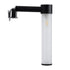 GloboStar® ELSA 60404 Μοντέρνο Φωτιστικό Τοίχου - Απλίκα Καθρέπτη Μπάνιου - Πίνακα 1 x G9 360° AC 220-240V IP44 Μ3.5 x Π13.5 x Υ20cm - Μαύρο - ledmania.gr