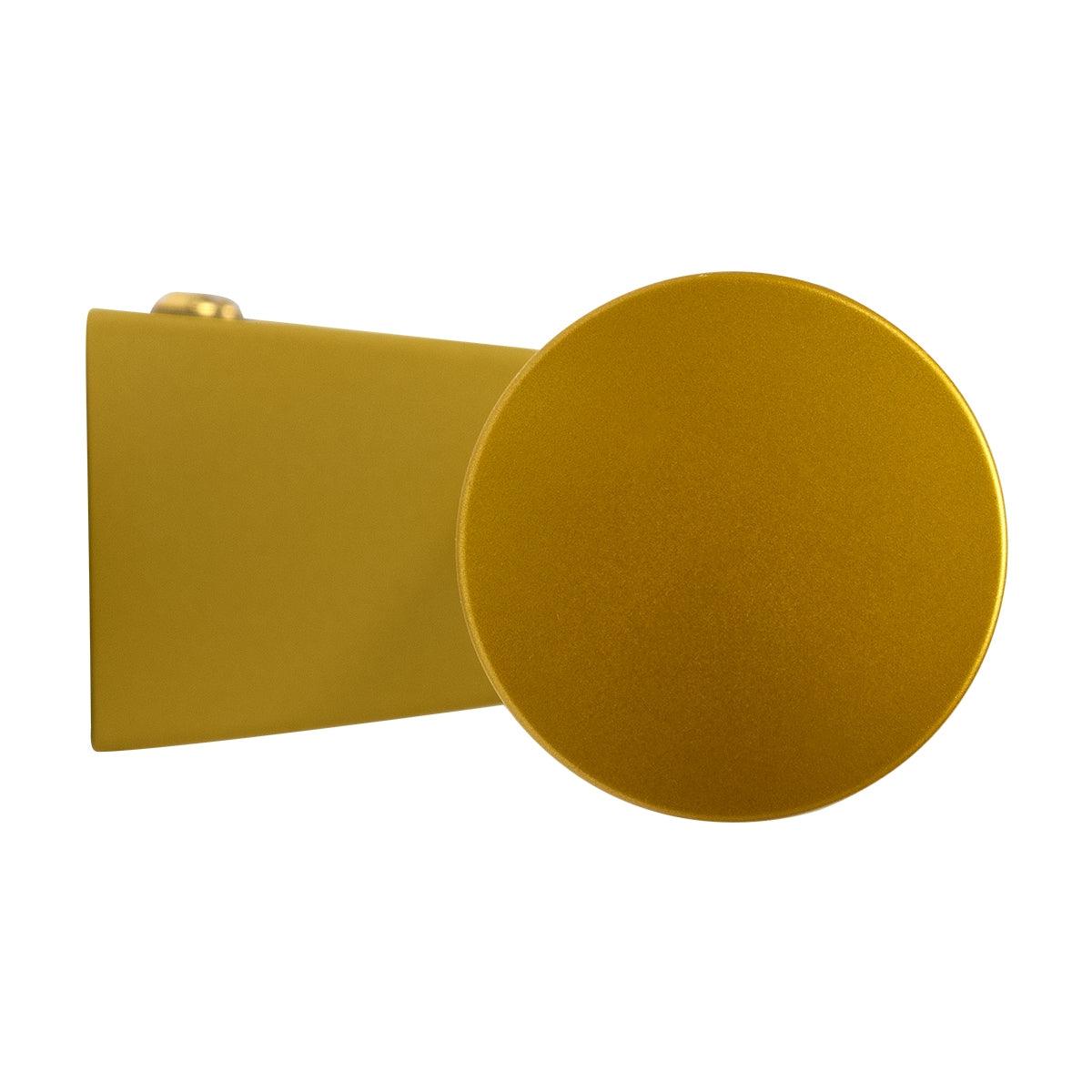GloboStar® MABEL 60429 Μοντέρνο Φωτιστικό Τοίχου - Απλίκα Καθρέπτη Μπάνιου - Πίνακα LED 12W 1400lm 270° AC 220-240V IP44 Μ60 x Π10 x Υ5cm - Φυσικό Λευκό 4500K - Χρυσό - ledmania.gr