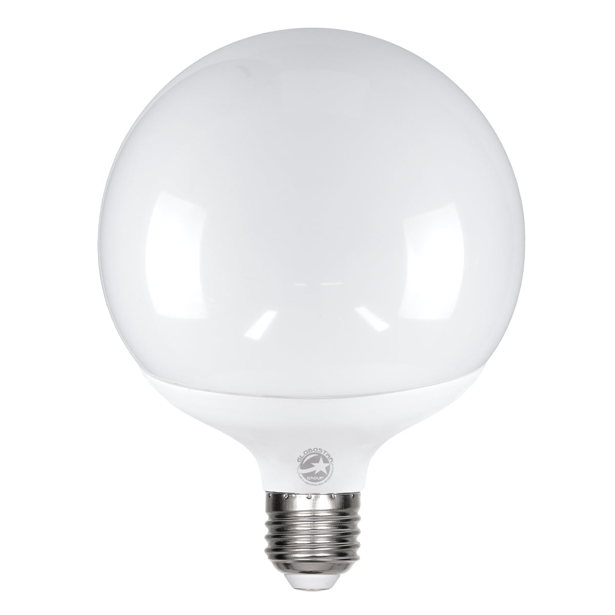GloboStar® 60044 Λάμπα LED E27 G125 Γλόμπος 20W 1880lm 260° AC 220-240V IP20 Φ12.5 x Υ16cm Θερμό Λευκό 2700K - ledmania.gr