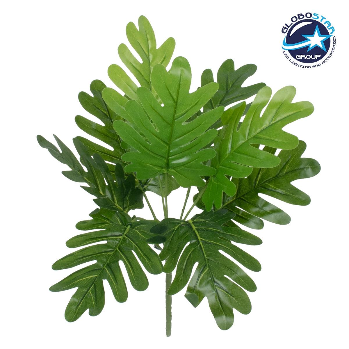 GloboStar® TREE PHILODENDRON 78299 Τεχνητό Φυτό Φιλόδεντρο - Μπουκέτο Διακοσμητικών Φυτών - Κλαδιών με Φύλλωμα Πράσινο Υ40cm - ledmania.gr