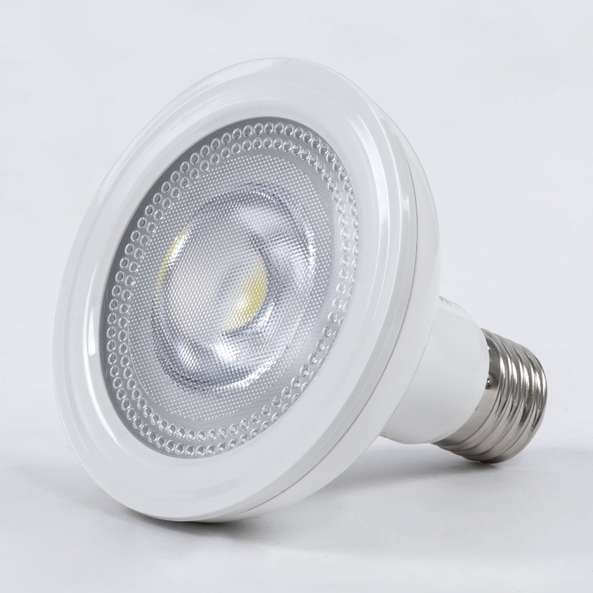 GloboStar® 60087 Λάμπα LED E27 PAR30 Σποτ 15W 1500lm 12° AC 220-240V IP20 Φ9.5 x Υ9.5cm Ψυχρό Λευκό 6000K - ledmania.gr