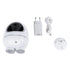 GloboStar® 86008 Rechargeable Table Camera WiFi HD 1080P 3MP 350° 5200mAh Two Way Audio & Motion Detection - Επαναφορτιζόμενη Επιτραπέζια Κάμερα WiFi HD 1080P 350° 5200mAh Διπλή Κατέυθυνση Ομιλίας με Ανιχνευτή Κίνησης - Λευκό - ledmania.gr