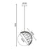 ^ΚΡΕΜΑΣΤΟ Φ/Σ 1ΧΕ27 RATTAN+ΛΕΥΚΟ ΓΥΑΛΙ D33XH120CM AURORA - ledmania.gr