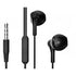 XO EP39 Half In-ear 1.15M Μαύρο - ledmania.gr