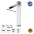 GloboStar® ELSA 60406 Μοντέρνο Φωτιστικό Τοίχου - Απλίκα Καθρέπτη Μπάνιου - Πίνακα 1 x G9 360° AC 220-240V IP44 Μ3.5 x Π13.5 x Υ20cm - Χρώμιο Νίκελ - ledmania.gr