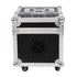 GloboStar® 51170 MERMAID Επαγγελματική Επιδαπέδια Μηχανή Double Haze Machine - Διπλού Εφέ Ομίχλης-Νέφωσης 600W AC 220V-240V DMX512 Display on Body & Ασύρματο Χειριστήριο σε Flight Case - Μαύρο - L49.5 x W38 x H45cm - ledmania.gr